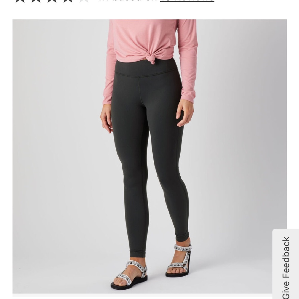Duluth Trading Co Women’s NoGA classic slim leg pant in Black size Large